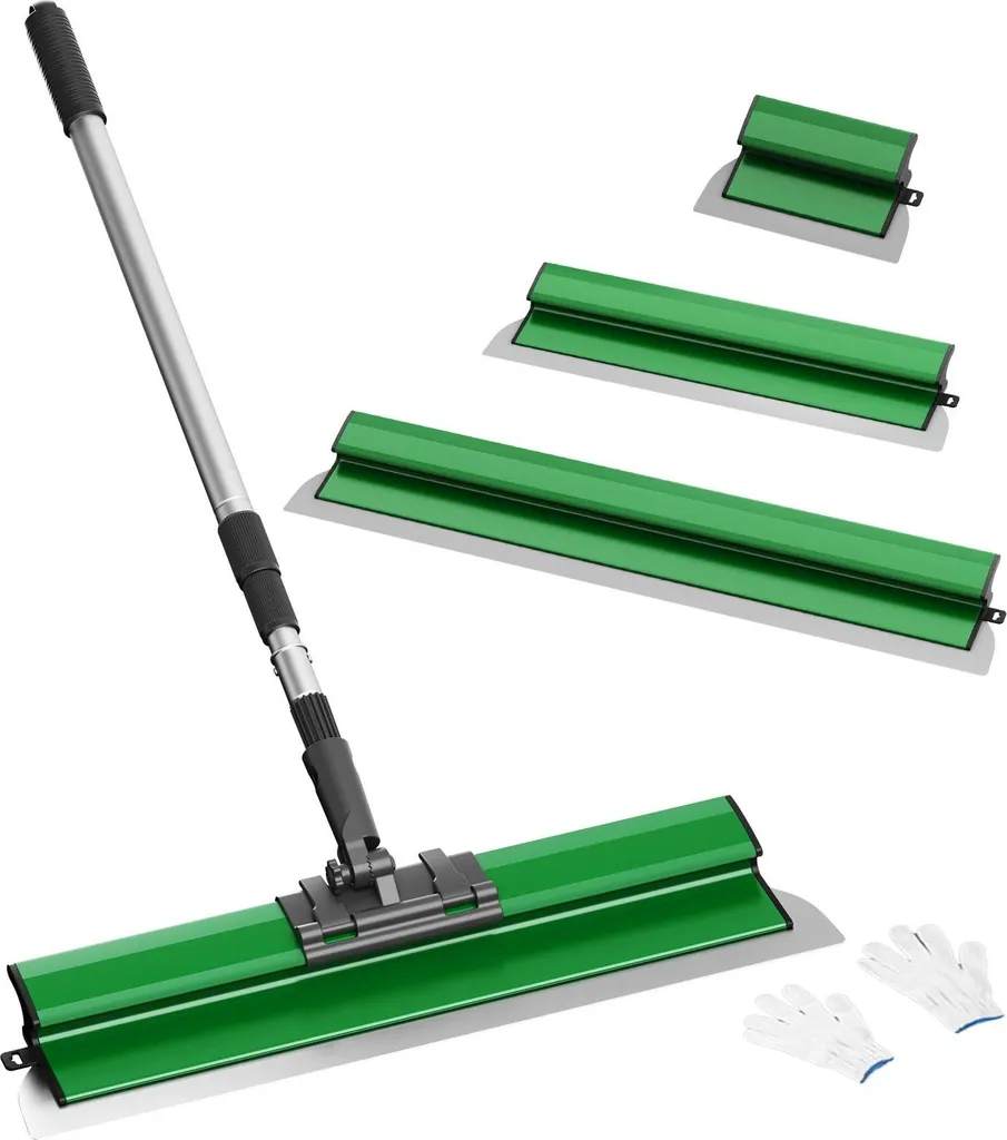 Spatole Professionali per Finitura Cartongesso - Acciaio Inox e Telescopica