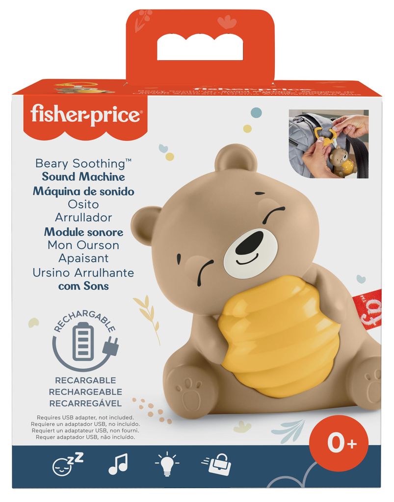 Fisher-Price Beruhigendes Bärchen Spieluhr zum Mitnehmen Produktbild 