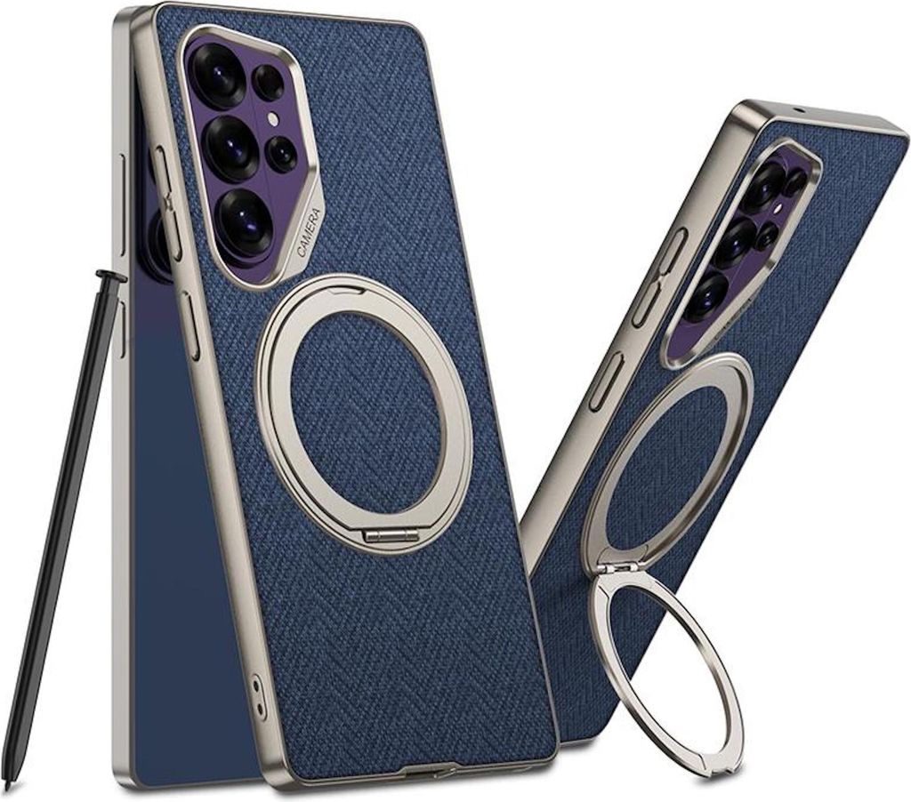 Funda magnética para Samsung Galaxy S26 Ultra, de cuero Imagen del producto 