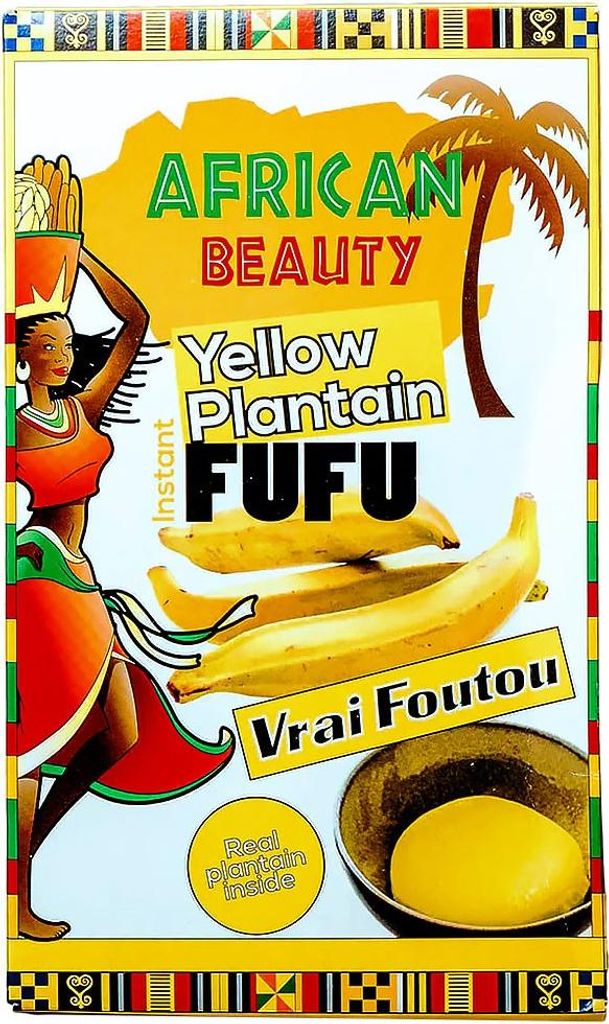 African Beauty Yellow Plantain Fufu 680g Produktbild 
