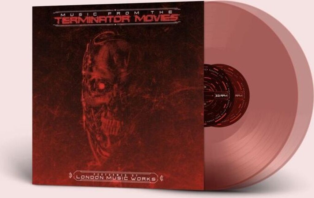 London Music Works: Musik aus den Terminator-Filmen (Transparentes rotes Vinyl) - - (LP / M)