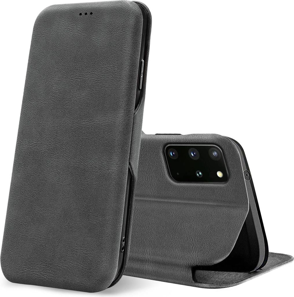 Shell Flip Case für Samsung Galaxy S20 Plus Hülle Book Cover Handy Tasche mit Kartenfach Premium Schutzhülle