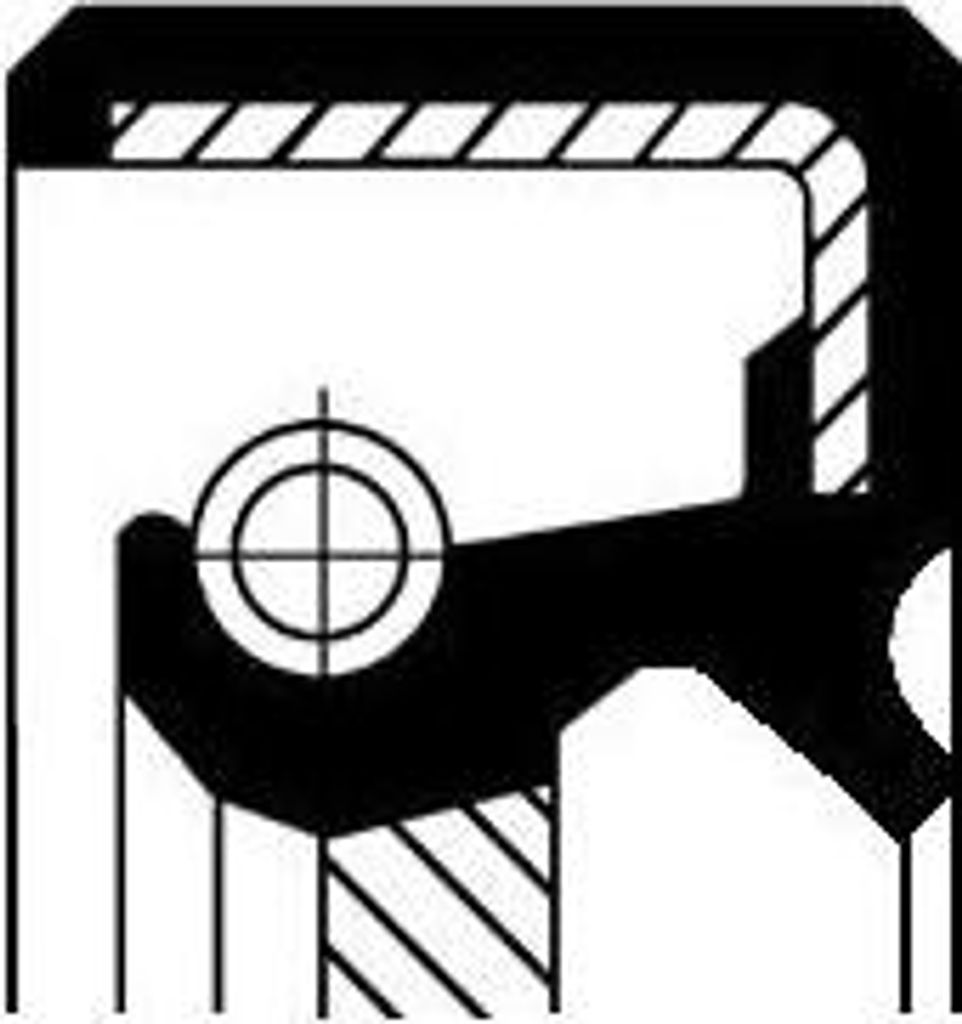 CORTECO 19026732B Kurbelwellensimmering für TOYOTA Yaris Schrägheck (P1) Stirnseitig