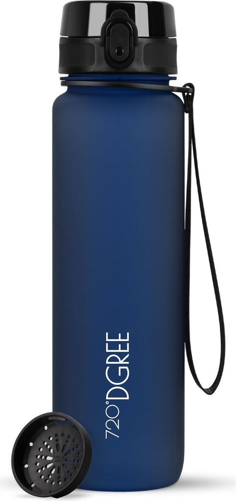 Borraccia 720°DGREE uberBottle softTouch con filtro, blu Immagine del prodotto 