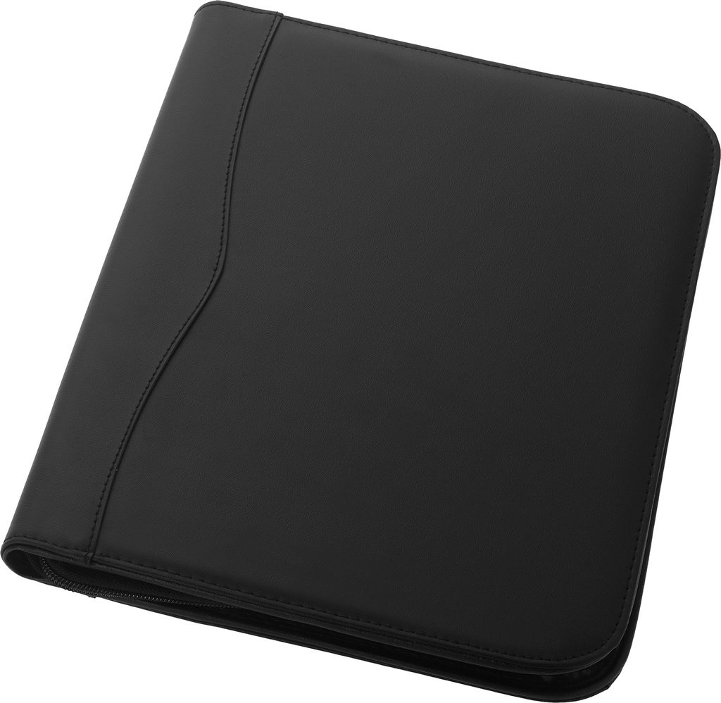 Bullet Portfolio-Mappe Ebony, A4, mit Reißverschluss (2 Stück/Packung) PF2406 (25 x 32 x 3 cm) (Schwarz)
