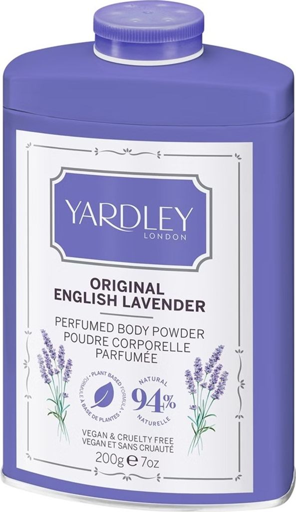 Yardley London Talkumpuder Original English Lavender 200g Produktbild 