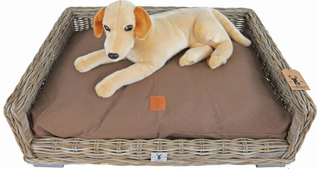 Grand coussin Boony Est 1941 85 x 60 cm Marron - Résistant et Durable