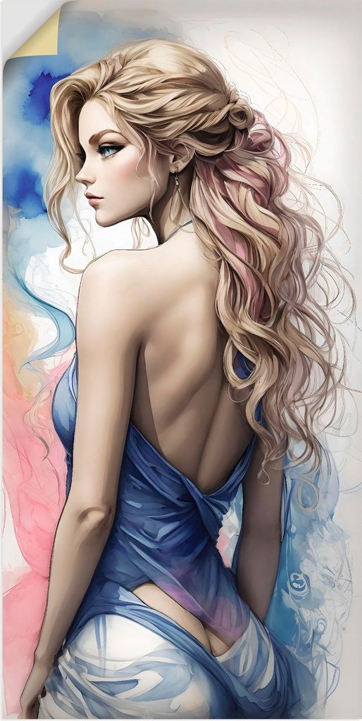 ARTland Wandbild, selbstklebend Die Schönheit einer Frau V Größe: 20x40 cm