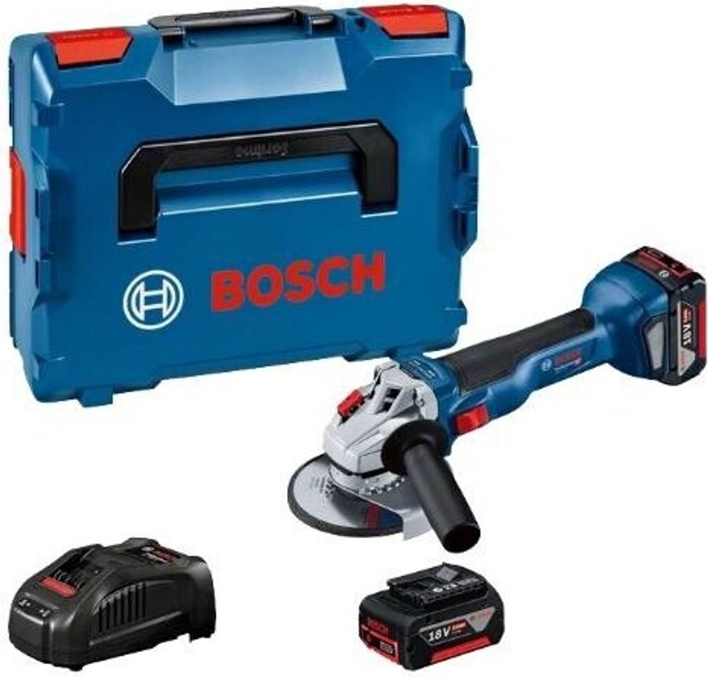 Bosch 06019J4004, 9000 RPM, 12,5 cm, Akku, 5 Ah, 2,3 kg Produktbild 