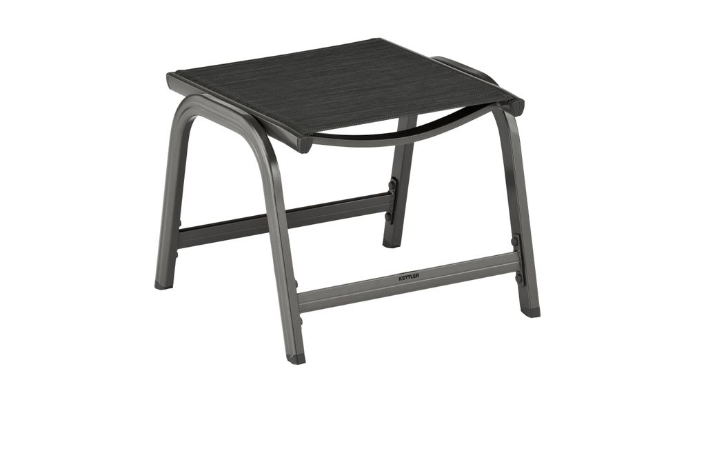 KETTLER Basic Plus Hocker, anthrazit/anthrazit, Produktbild 