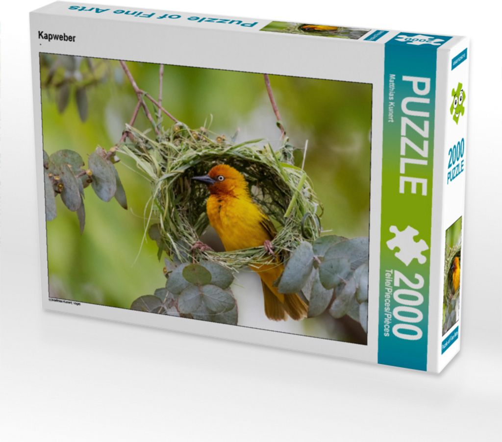 CALVENDO Puzzle Kapweber 2000 Teile Puzzle quer | 2000 Teile Lege-Größe 90x67cm Foto-Puzzle für glückliche Stunden