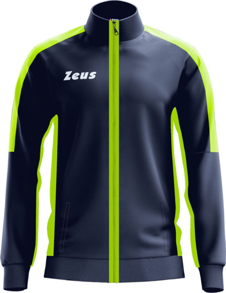 L BLUE-YELLOW|Zeus Relax Start Herren Präsentations Jacke blau/gelb