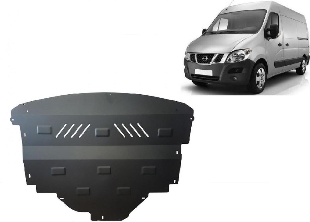 Stahl Unterfahrschutz für Motor Nissan NV400