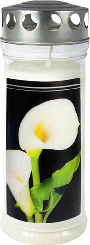Jeka Gedenkkerze "Calla" 215 x 75 mm 7 Tage