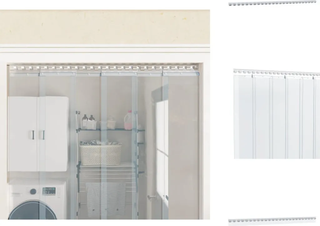 vidaXL Binario Montaggio Tende 100cm Acciaio Inox - Qualità Cantiere