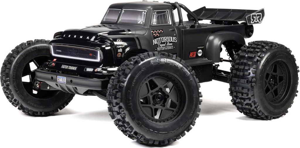 Arrma Notorious 6S V6 BLX 1:8 4WD RTR schwarz
