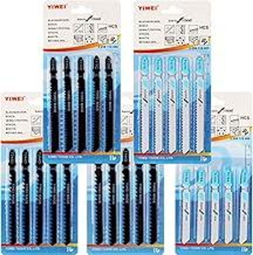 Stichsägeblätter, 25 tlg. Professional Stichsägeblätter Holz, T-Schaft Stichsägeblätter Metall, Sägeblätter Stichsäge, Stichsägeblätter ...