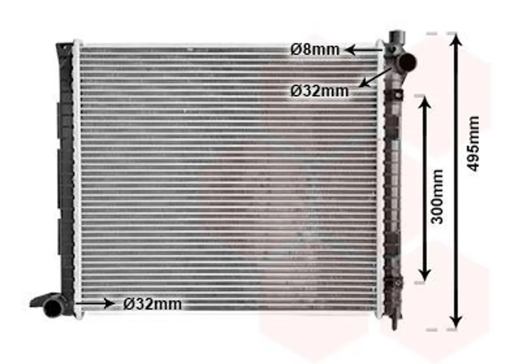 Radiateur moteur VAN WEZEL : Finissez-en avec la surchauffe Freelander
