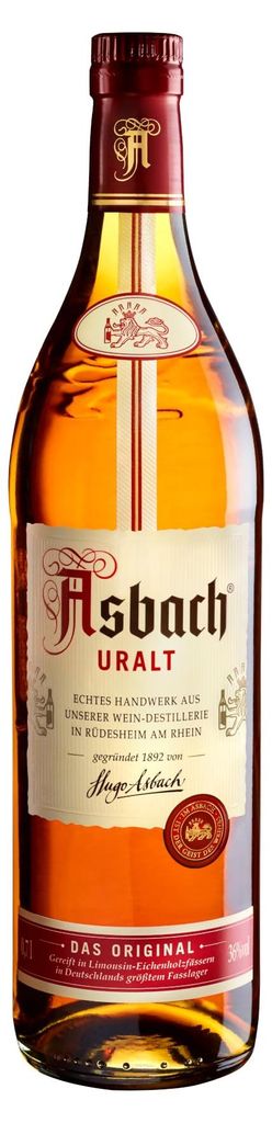 Asbach Uralt Weinbrand aus Rüdesheim am Rhein | 36 % vol | Produktbild 