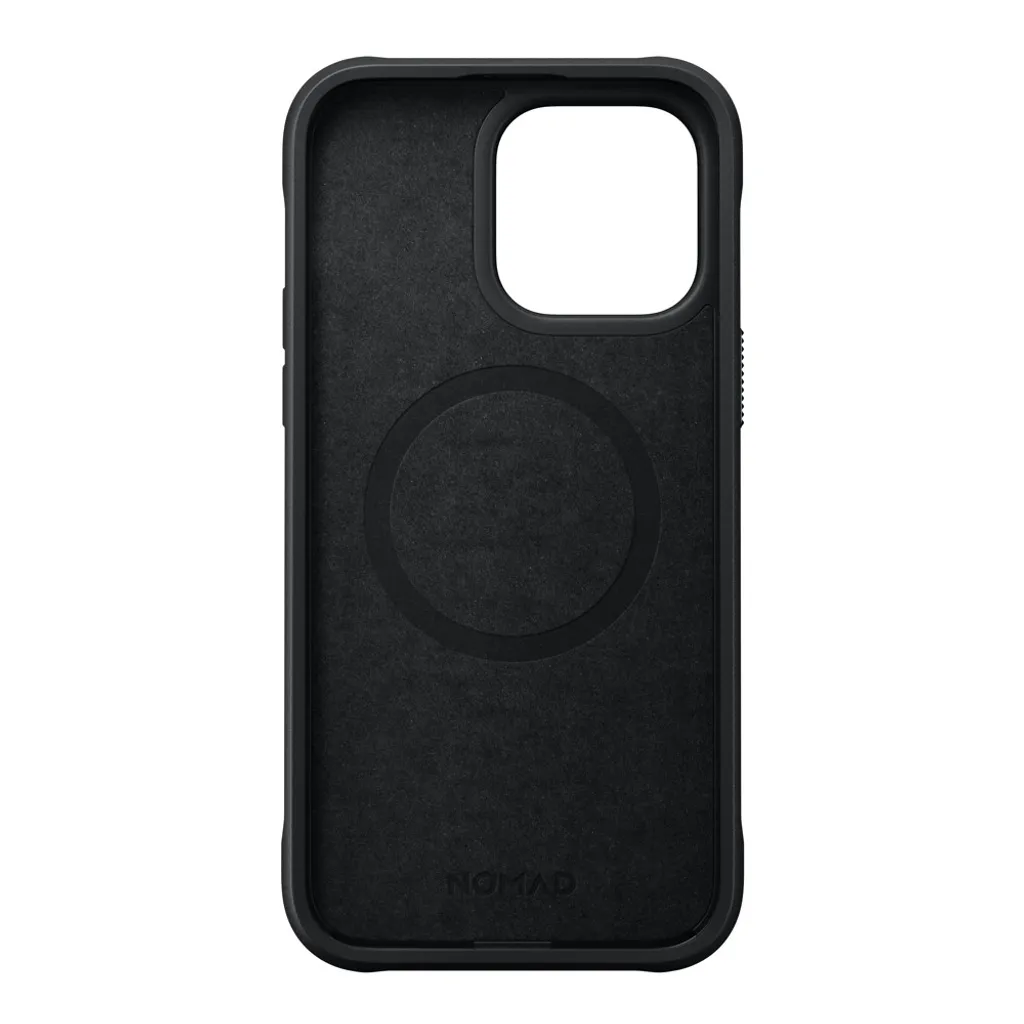 Coque Nomad Modern Case iPhone 14 noire en cuir Horween véritable - 15