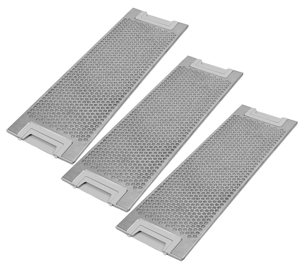vhbw 3x Filter Metallfettfilter Ersatz für Electrolux 5026384900/7, 899660012983/8, 899660012983, 660012983, 5026384900 für Dunstabzugshaube, Metall