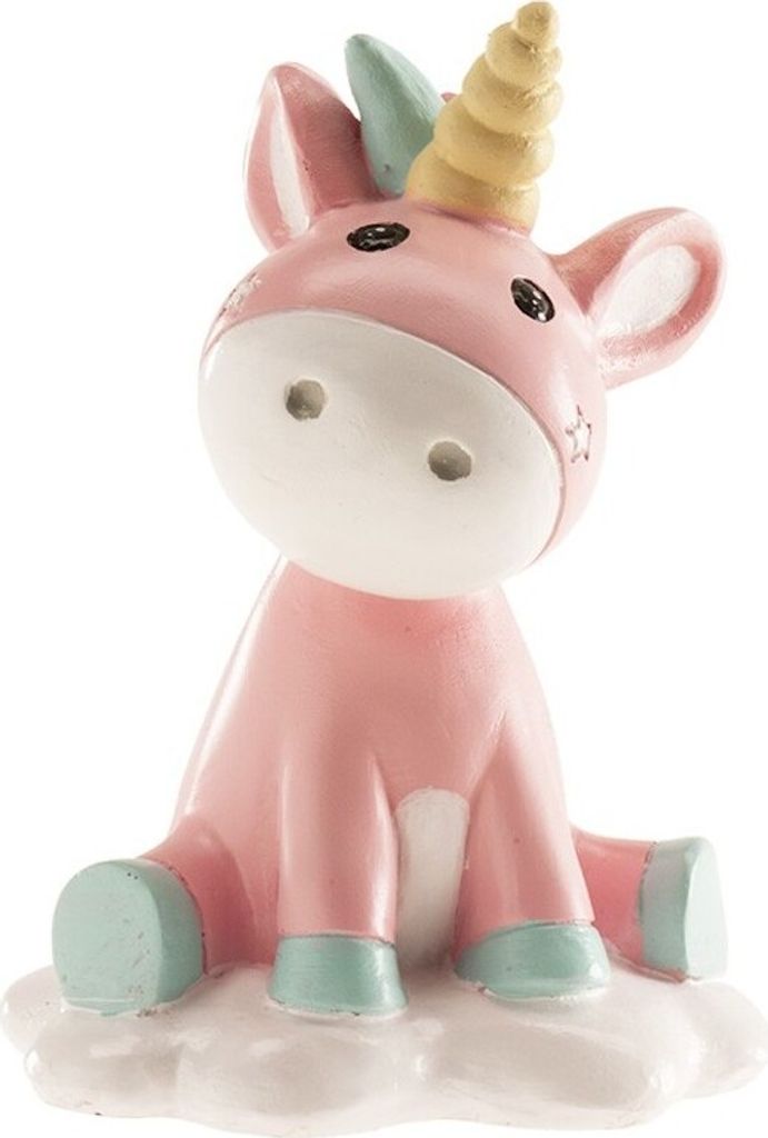 Figurka na dort růžový jednorožec Obrázek produktu 
