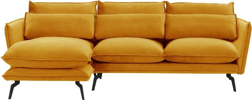SLF24 - Linksseitiges Ecksofa Layla - Senf - Velluto 8
