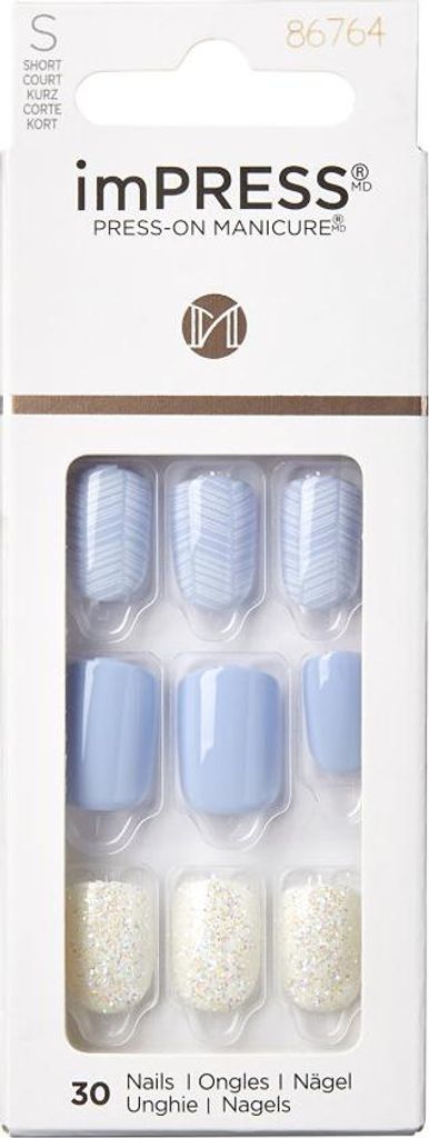Kiss My Face - imPRESS Nails Lavender Whisper 30 pcs