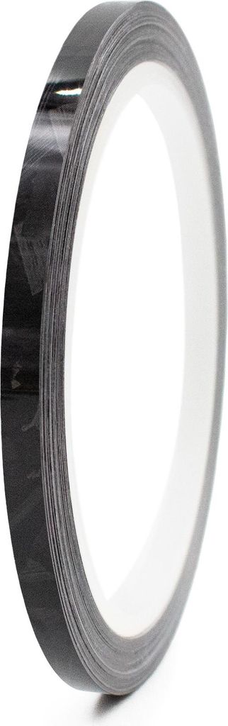 8,5m Zierstreifen 6mm Forged Carbon Schwarz Glanz Auto Motorrad Kfz Dekorstreife