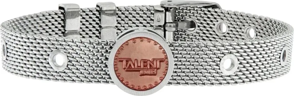 Talent Jewels TJA-6-01-02-1-235 Bracciale Unisex Silver Edition