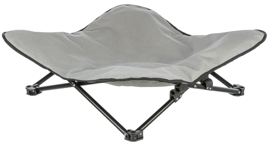 TRIXIE Camping-Bett - beige/schwarz - 69 × 20 × 69 cm Produktbild 