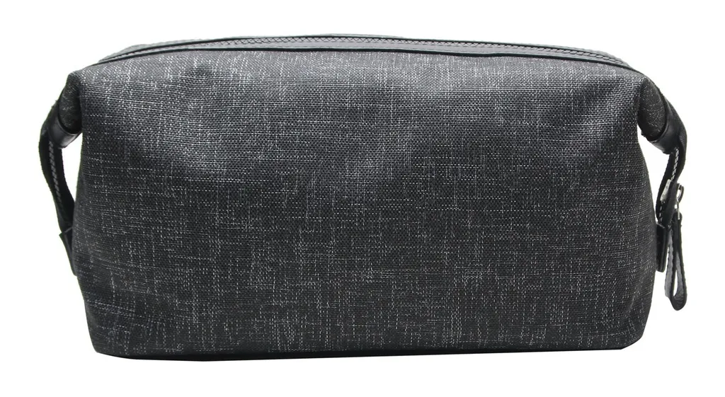 Esquire Toiletry Bag Recycled Life - Idea regalo eco-chic nero - 3