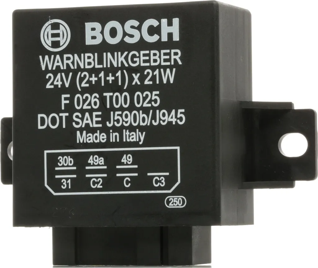 Relais de Signalisation BOSCH F 026 T00 025 pour MERCEDES Série O