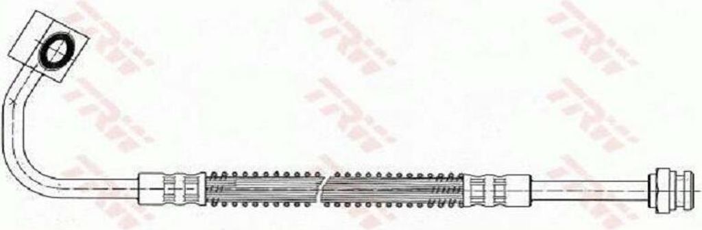 TRW PHD452 Bremsschlauch für KIA SPORTAGE (K00) RETONA (CE) Retona SUV Cabrio