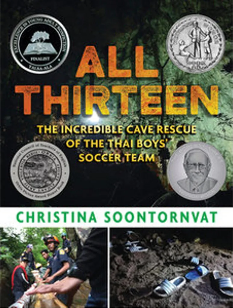 Livre illustré All Thirteen l'histoire vraie du sauvetage en Thaïlande