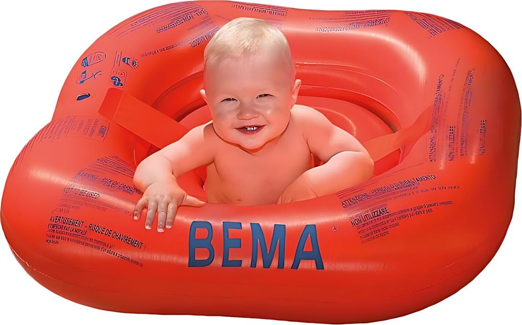 BEMA Siège de bain pour bébé, orange, 72 x 70 cm, avec Image du produit 