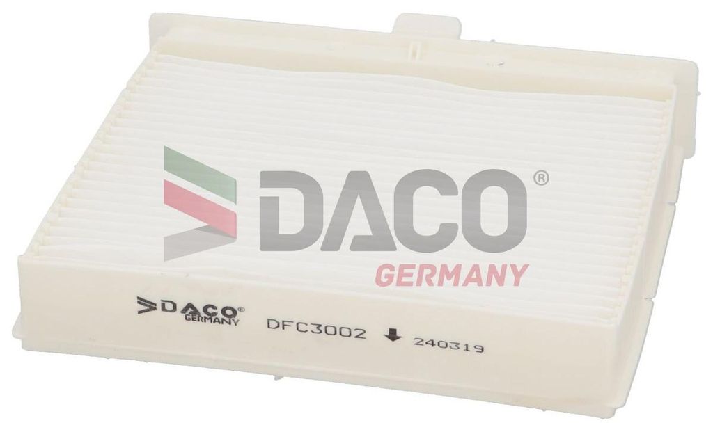 DACO Germany DFC3002 Innenraumfilter Pollenfilter für RENAULT SCÉNIC II (JM0/1)