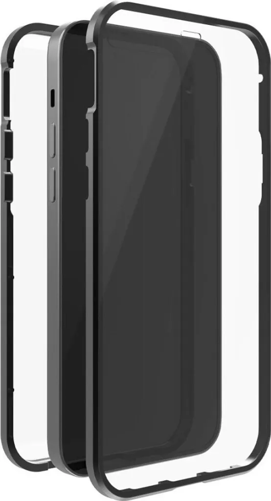 Évitez les bris d'écran : Coque 360° iPhone 13 Black Rock Noir Glass