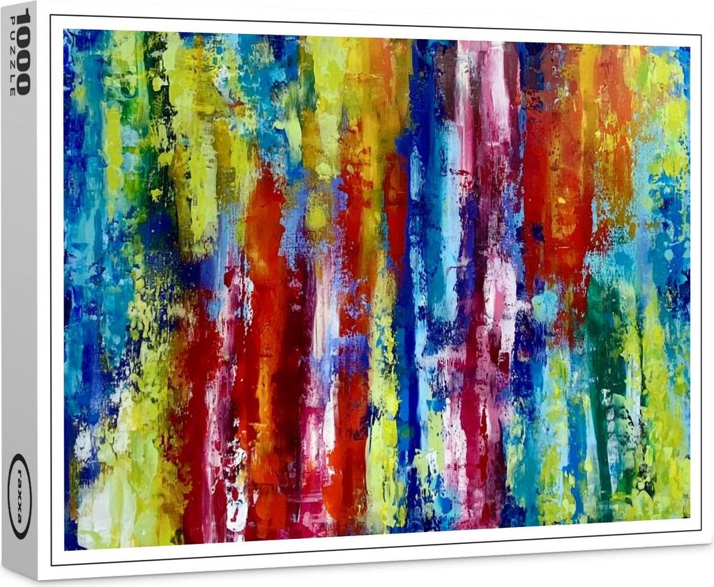 raxxa Premium-Puzzle "Colors of my life", 1000 Teile