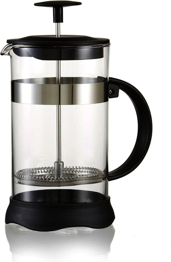 Flirt by R&B 163049 Kaffeebereiter Vista GK 1L, klar/schwarz/silber