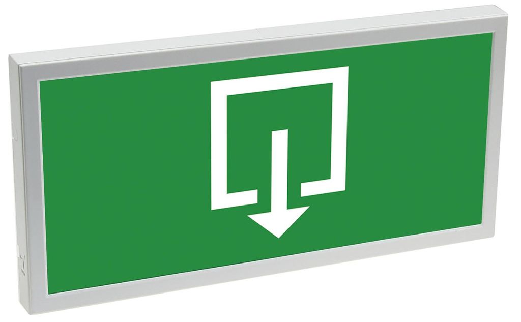 LED Fluchtwegleuchte NL-W2 30 LEDs Erkennungsw. Produktbild 