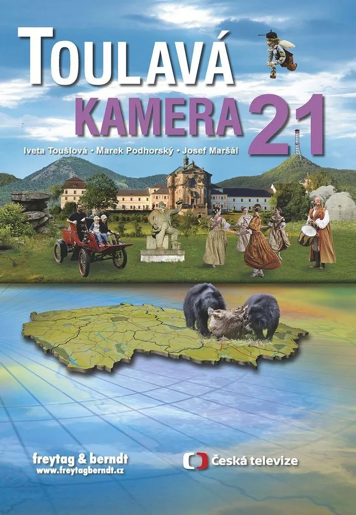 Livre Toulavá kamera 21 : beau livre de voyage sur le patrimoine tchèque