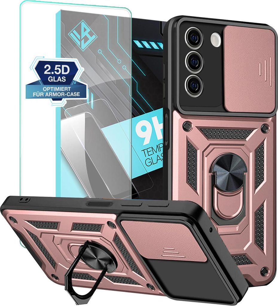Armor Handyhülle für Samsung Galaxy S21 mit 9H Displayglas Produktbild 