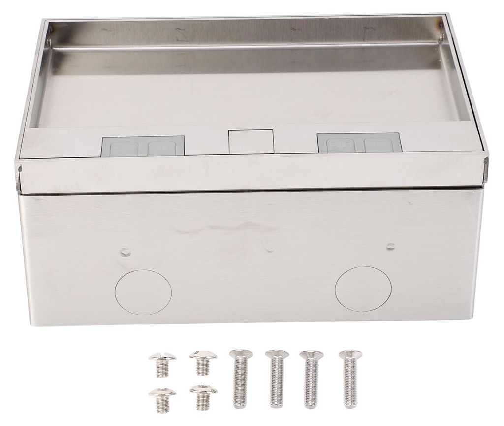 Bodeneinbau-Steckdose 4000 W, 3 Steckplätze – Produktbild 