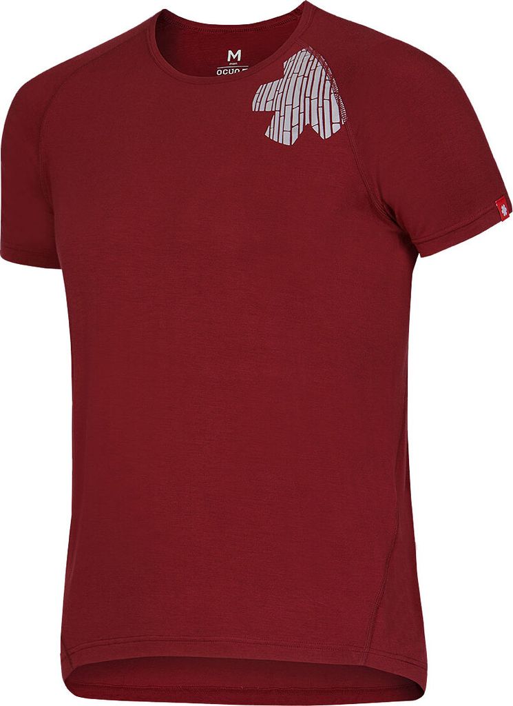Ocun Bamboo T Blossom wine merlot S