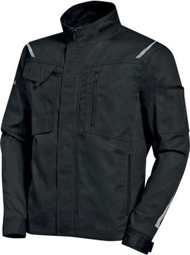 uvex Arbeitsjacke syneXXo schwarz, anthrazit Gr. 3XL