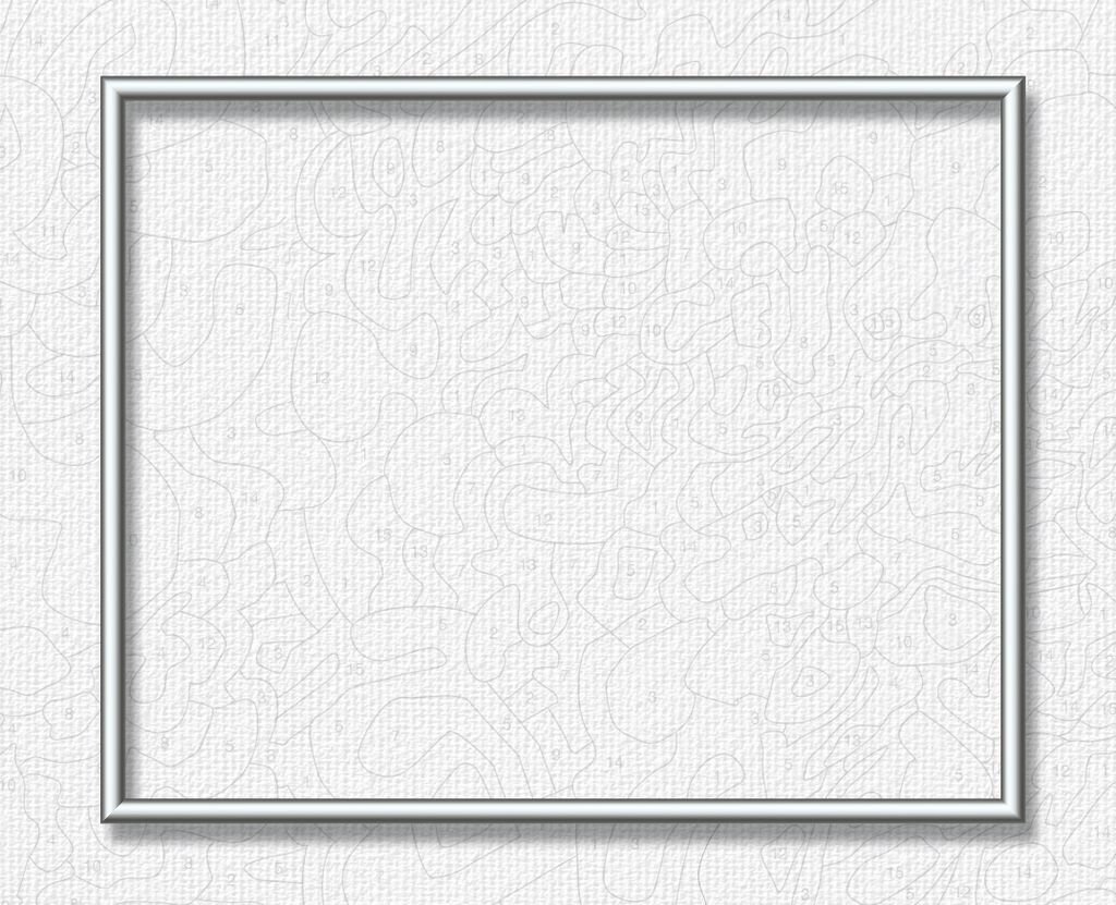Noris Spiele Malen nach Zahlen - Alurahmen Silber 40 x 50 Produktbild 