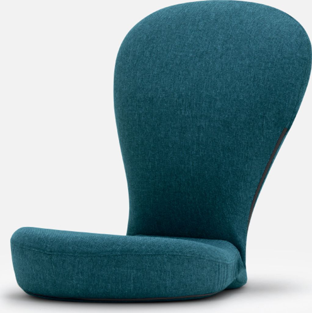 STRETCH CHAIR MINI - Ergonomischer Sitz für Kinder - Verstellbar 90-180° - Modernes Design - Blau