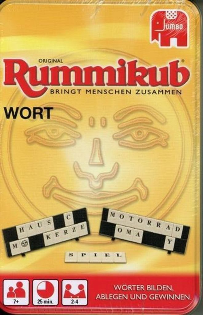 Jumbo Spiele Original Rummikub, edizione "Wort" in scatola Immagine del prodotto 