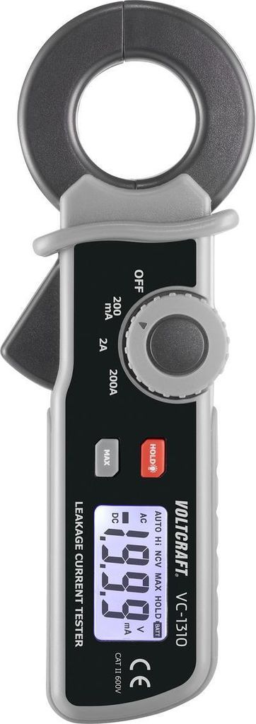 VOLTCRAFT VC-1310 Stromzange digital CAT II 600 V Anzeige Immagine del prodotto 